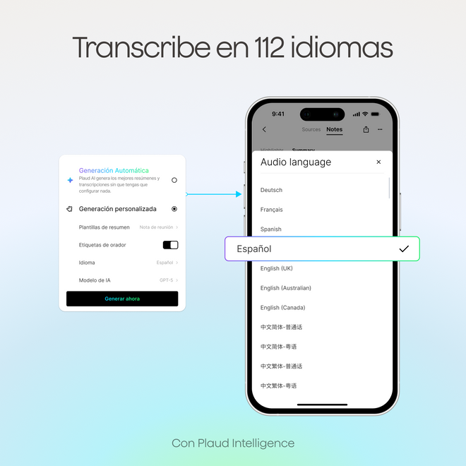 Grabadora de Voz con IA